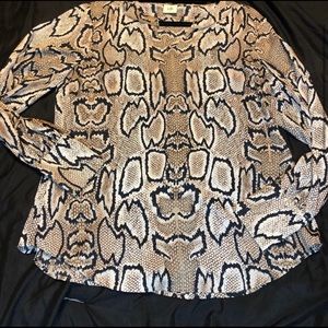 Cabi Serpentine Blouse NWT, XS, Fall 2019